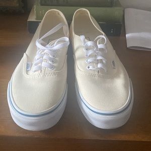 Vans Authentic cream Shoes men 8 women 9.5